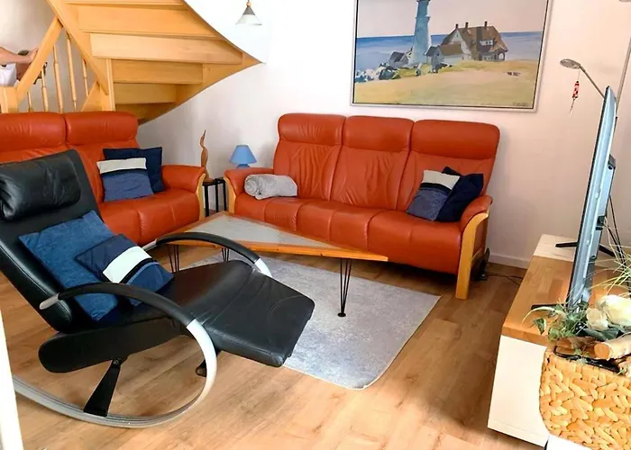 Vakantiehuis Freesenbruch Doppelhaushaelfte 9a - Leuchtturm *